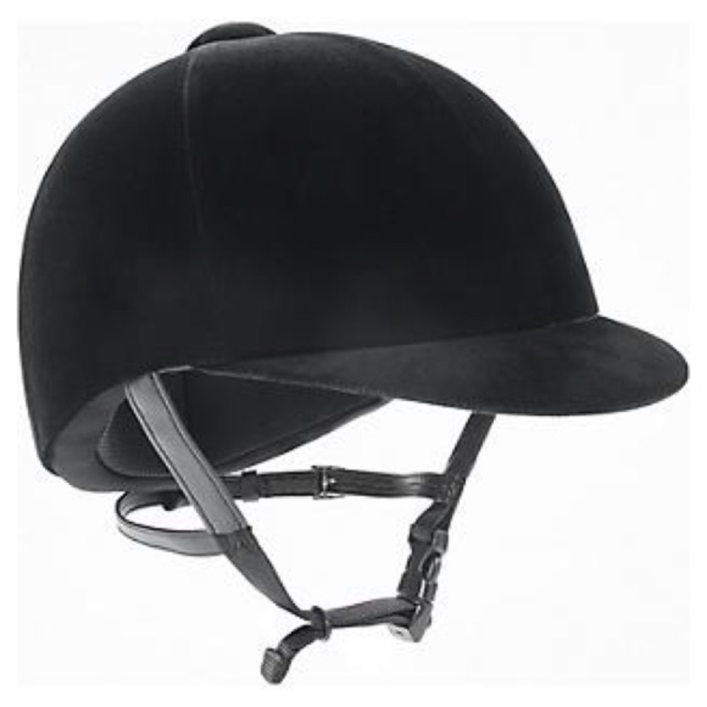IRH Equestrian velveteen Riding Helmet 6 7/8